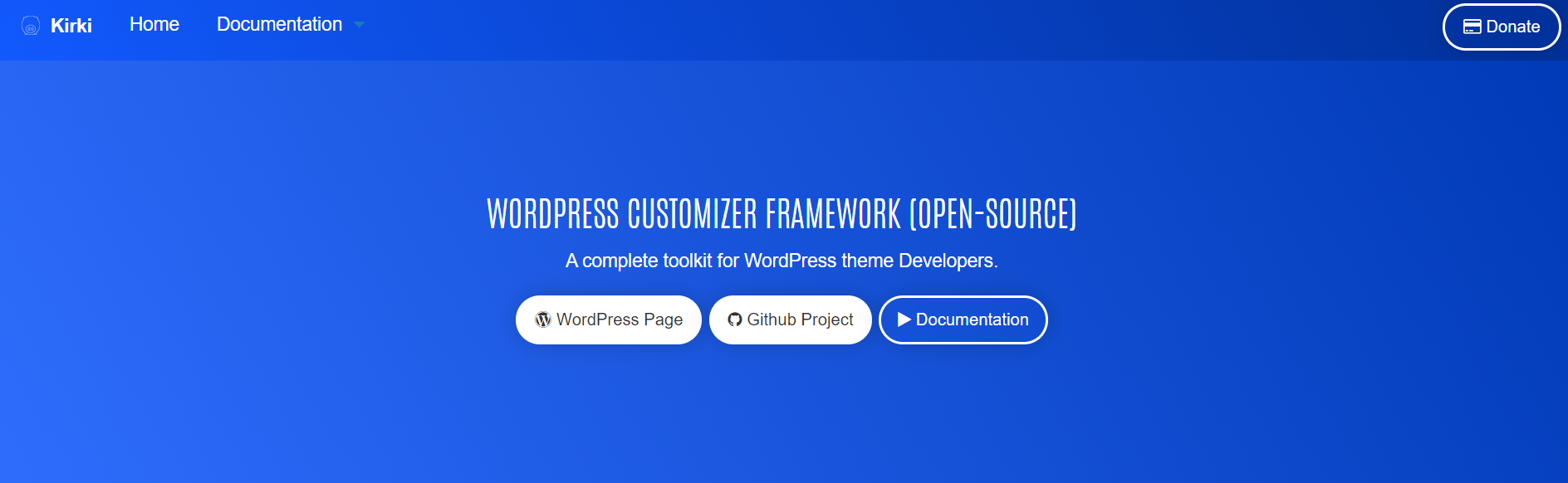 Kirki - Popular WordPress Customizer Framework is now on Sale