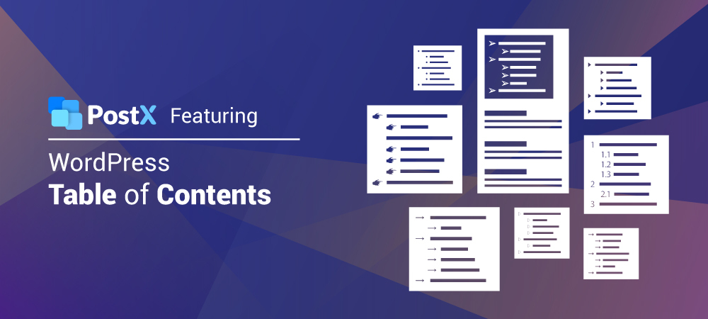 How to Add Table of Contents in WordPress using PostX