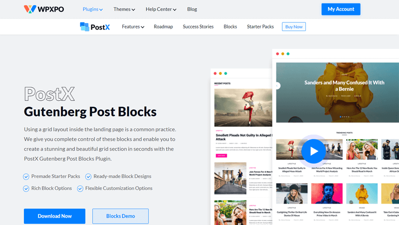 PostX Plugin Home Page