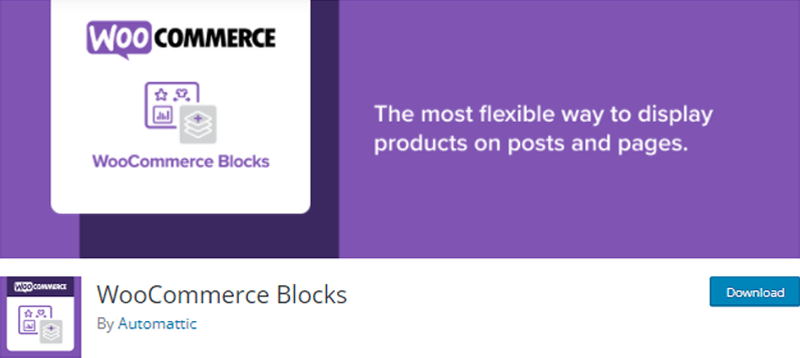 WooCommerce Blocks Plugin