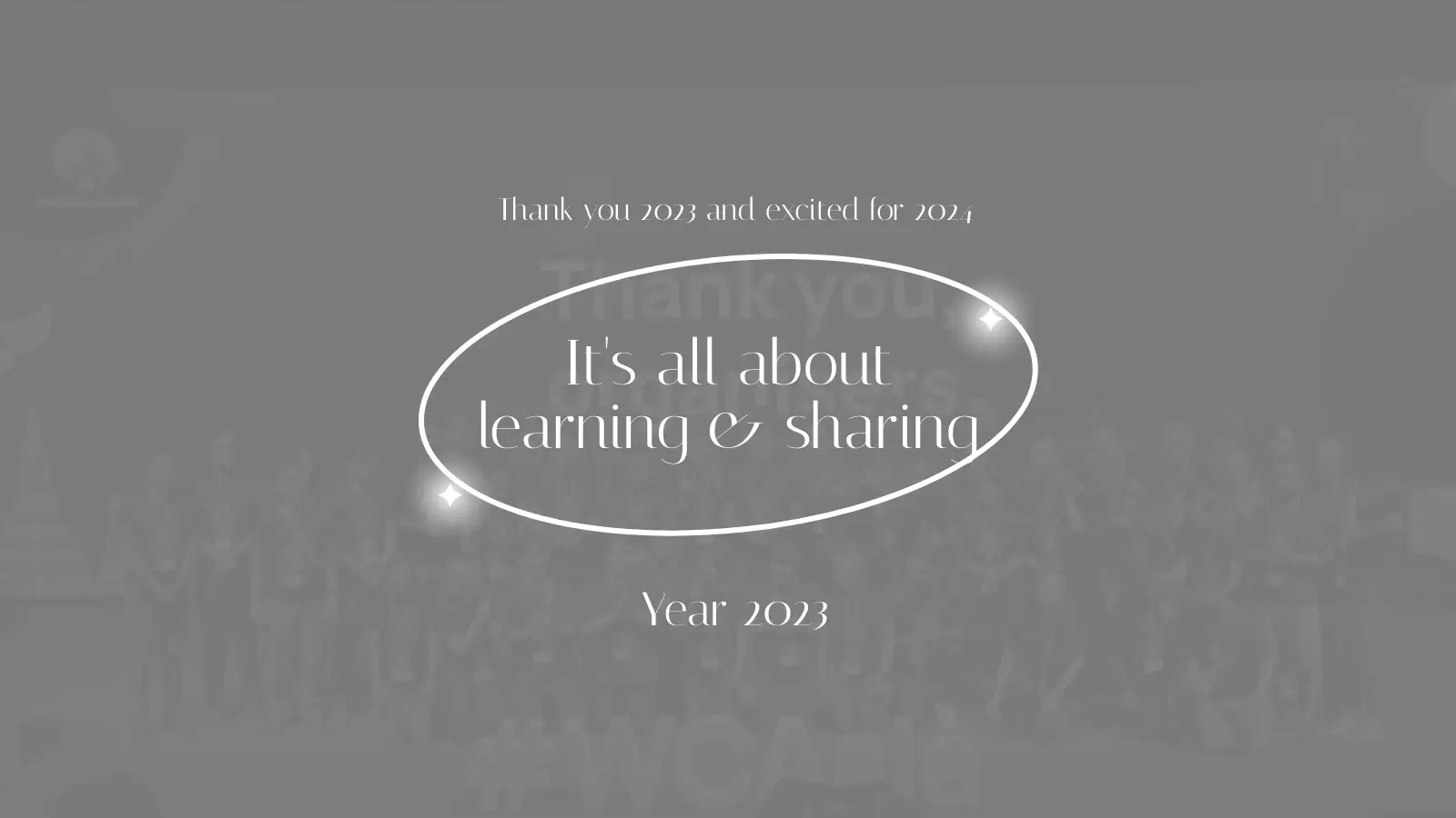 Year 2023 – A year of learning and exploring